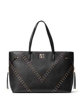 Black Grommet The Victoria Carryall Tote