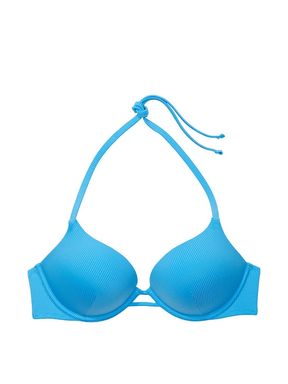 Capri Blue Push Up Swim Bikini Top