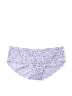 Icy Lavender Leopard Lace Hipster Knickers