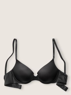 Black Smooth Push Up T-Shirt Bra