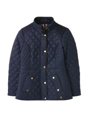 Joules newdale quilted jacket black outlet