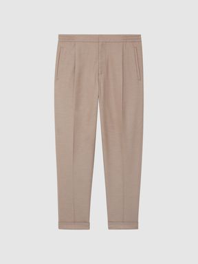 Pleat Front Relaxed Trousers