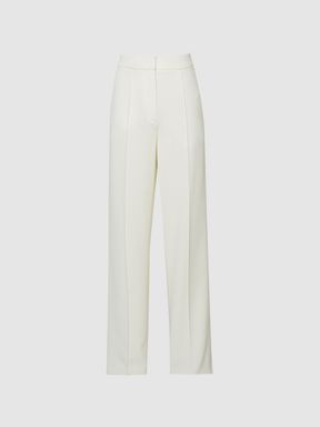 Pull On Wide Leg Trousers