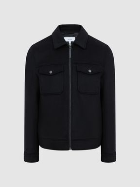 Wool Trucker Jacket