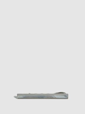 Stone Insert Tie Bar