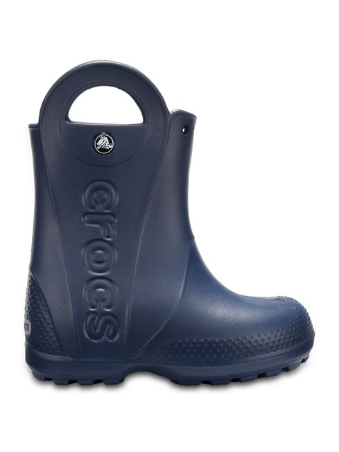 Buy Crocs™ Pink Handle It Rain Boots from the Joules online shop