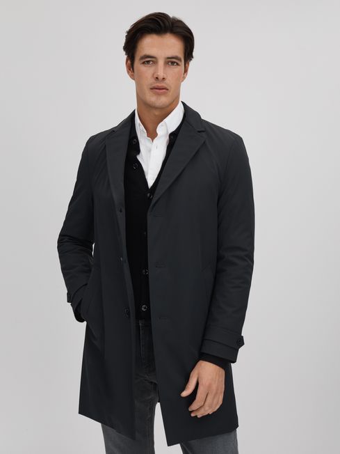 Reiss Capital Single Breasted Mid Length Coat - REISS