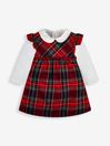 Girls' Tartan Baby Dress & Body Set