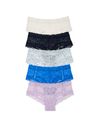 Pink/Blue/Green/Purple Cotton Knickers Multipack