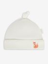 Cream Fox Baby Hat