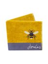 Gold Cotton Botanical Bee Towel