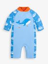 Blue Shark UPF 50 1-Piece Sun Protection Suit