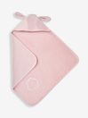 Pink Bunny Character Hooded Towel