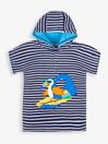 Blue Toucan Towelling Hooded Poncho