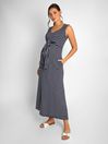 Breton Maternity & Nursing Maxi Dress