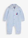 Gingham All-In-One Pyjamas