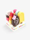 Wooden Ice Lolly Set