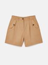 Brown Safari Shorts