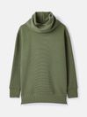 Willow Green Cowl Neck Sweatshirt