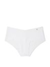White Tropical Toile No-Show Cheeky Knickers