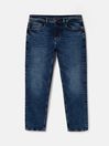 Oakham Mid Wash Blue Slim Fit Five Pocket Denim Jeans