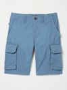 Breakyard Blue Cargo Shorts