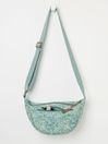 Jovie Green Printed Sling Bag