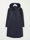 Juno Navy Waterproof Long Coat