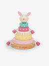 Pink Bunny Wooden Stacker