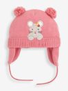 Pink Mouse Appliqué Hat