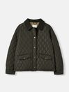 Arlington Green Showerproof Diamond Quilted Jacket