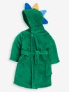 Green Dinosaur Cotton Towelling Robe