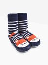 Moccasin Slipper Socks in Fox