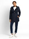 Navy 2-in-1 Maternity Puffer Coats
