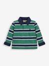 Green Stripe Rugby Top