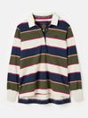 Sammie Green Striped Heavyweight Cotton Rugby Shirt