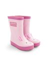 Pink Bunny Printed Lined Wellies