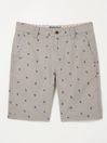 Cove Grey Turtle Flat Front Shorts