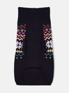 Alba Navy Knitted Fair Isle Dog Jumper