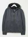 Grey Charcoal Denver Hooded Jacket