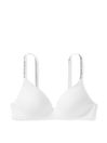 White Strap Non Wired Lightly Lined Bra