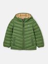 Kids' Cairn Green Showerproof Padded Coat