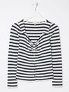 Blue Carly Stripe Top