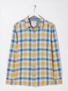 Walby Yellow Check Shirt