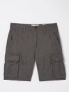 Bude Grey Lightweight Cargo Shorts