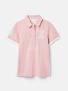 Beaufort Pink Short Sleeve Cotton Polo Shirt