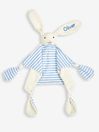 Blue Rabbit Personalised Rabbit Comforter