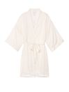 Coconut White Bride Embellished Robe