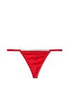 Lipstick Red Smooth G String Shine Strap Knickers
