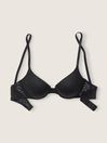 Pure Black Lace Push Up T-Shirt Bra